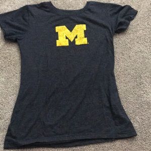 Michigan Navy blue  t-shirt